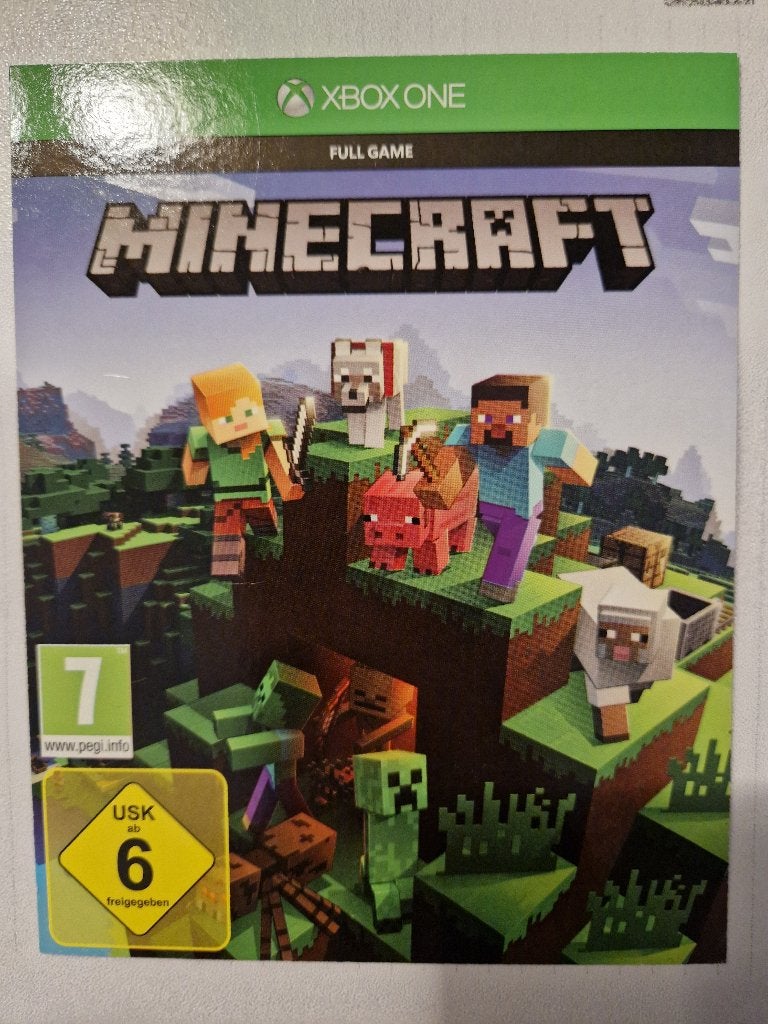 Sea of Thieves & Minecraft Full game download codes, Enlèvement ou Envoi, Neuf, Xbox One