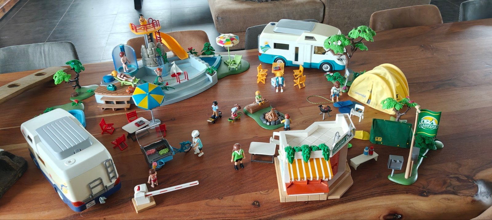 playmobil super grote camping 2, Ophalen of Verzenden
