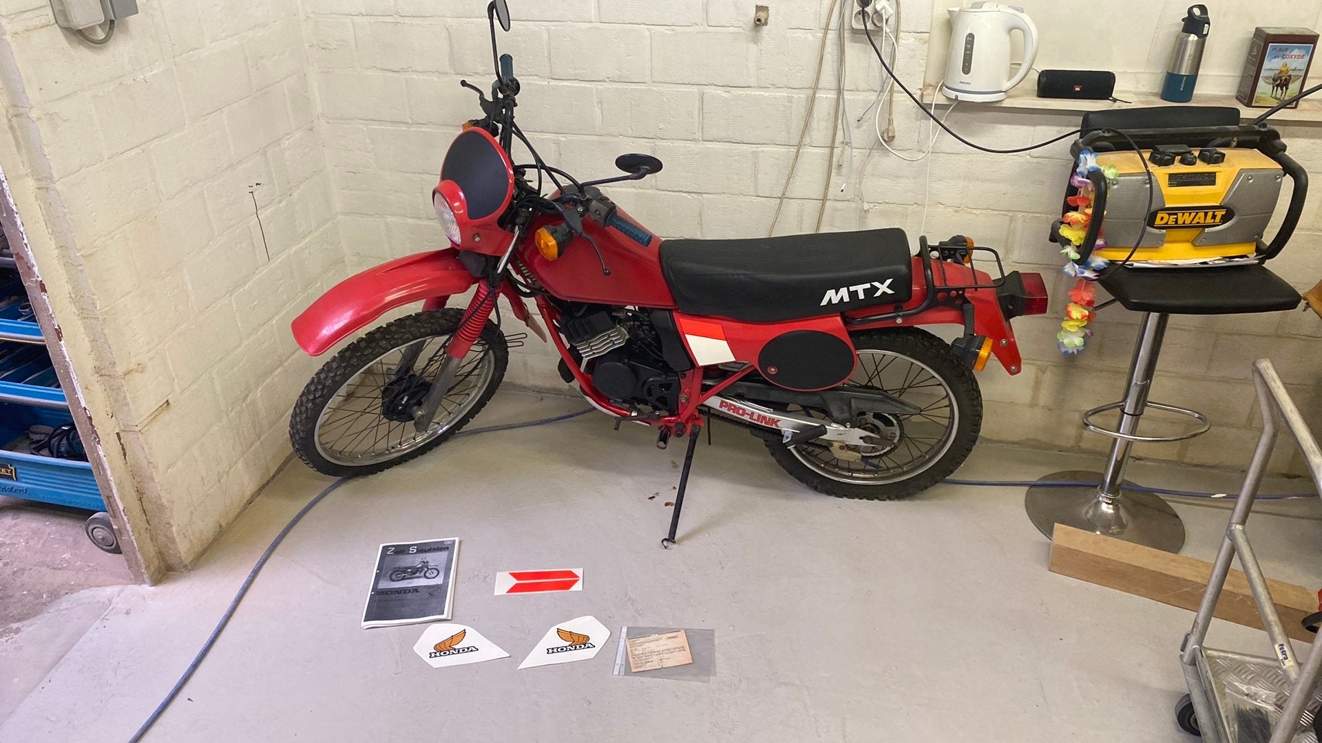 Honda MTX 50  van 1981, Particulier, Enduro, 11 kW of minder, Handgeschakeld