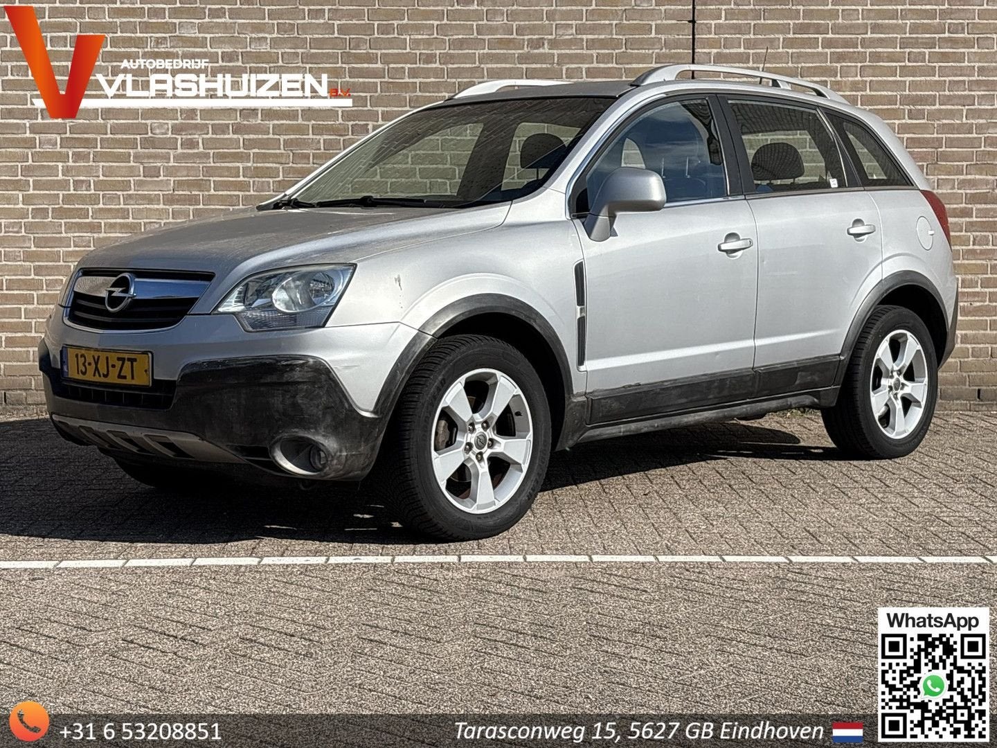 Opel Antara 2.4-16V Enjoy | Climate | Cruise | Navi | Trekha, Auto's, Opel, Zwart, Bedrijf, Handgeschakeld, Electronic Stability Program (ESP)