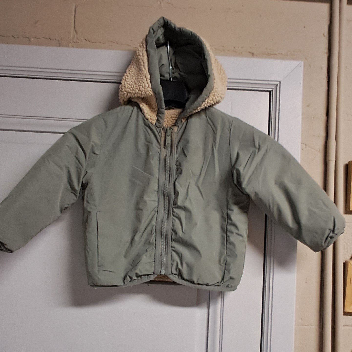veste de pluie et d'hiver de la marque Zara, Garçon, Enlèvement ou Envoi, Comme neuf, Manteau