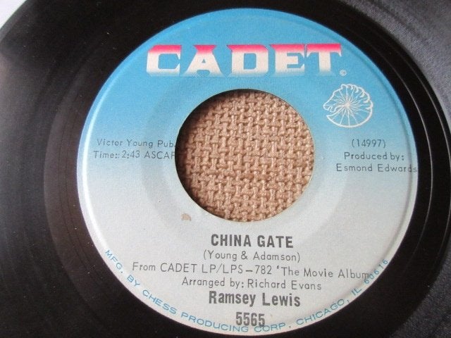 Ramsey Lewis — China Gate/Saturday Night After The Movies, Gebruikt, Originele persing, 7 inch, Ophalen of Verzenden