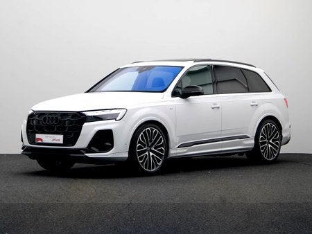 Audi Q7 e-hybrid (PHEV) S-LINE 60 TFSIe 489 PK QUATTRO PLUG-, Auto's, Automaat, Adaptive Cruise Control, https://public.car-pass.be/vhr/2c24b3d0-1057-47eb-b58e-c1df23993006