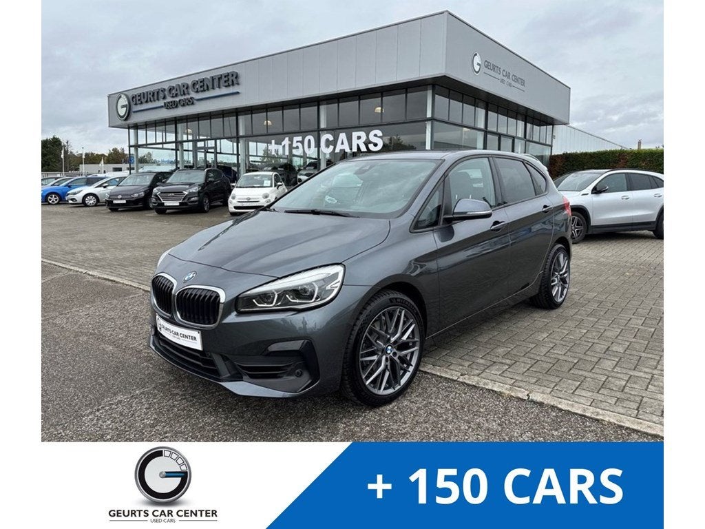 BMW 220 Active Tourer AUTOMAAT - 192pk - Navi - LED, Autos, Argent ou Gris, Achat, Euro 6, 5 portes