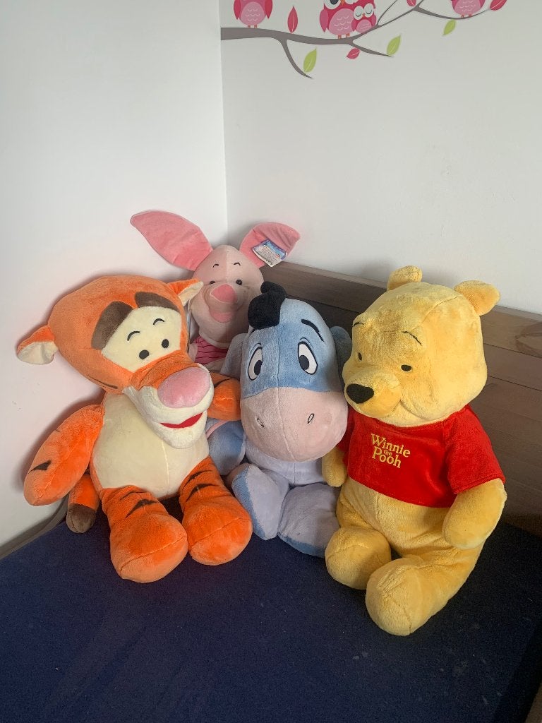 Peluche Winnie l’ourson, Ophalen, Disney, Overige typen, Middelgroot (20 tot 80 cm)