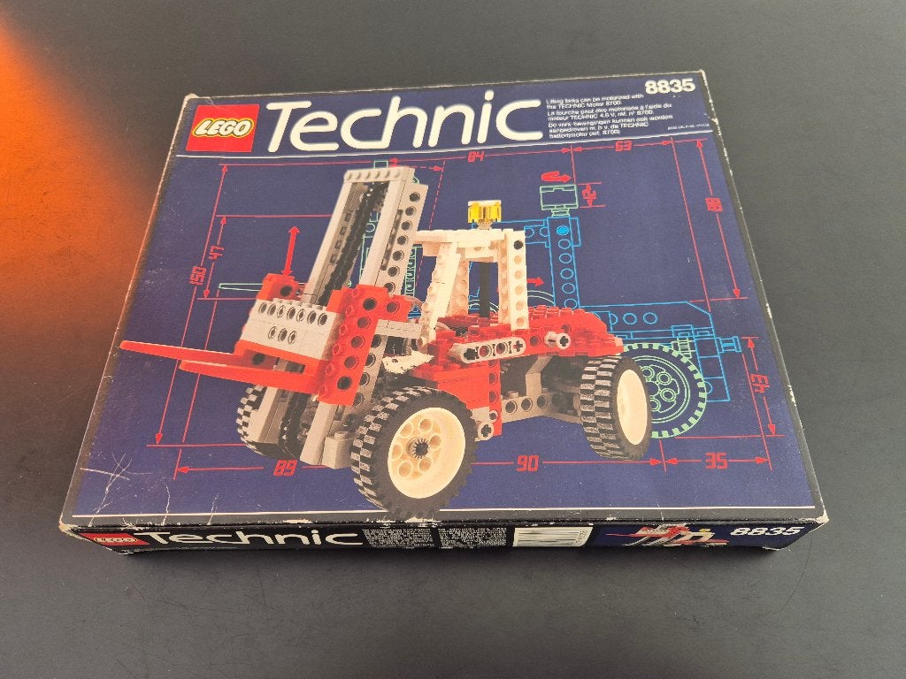 LEGO Technic - 8835- Vorkheftruck - compleet in doos, Ophalen, Compleet, Gebruikt, Lego