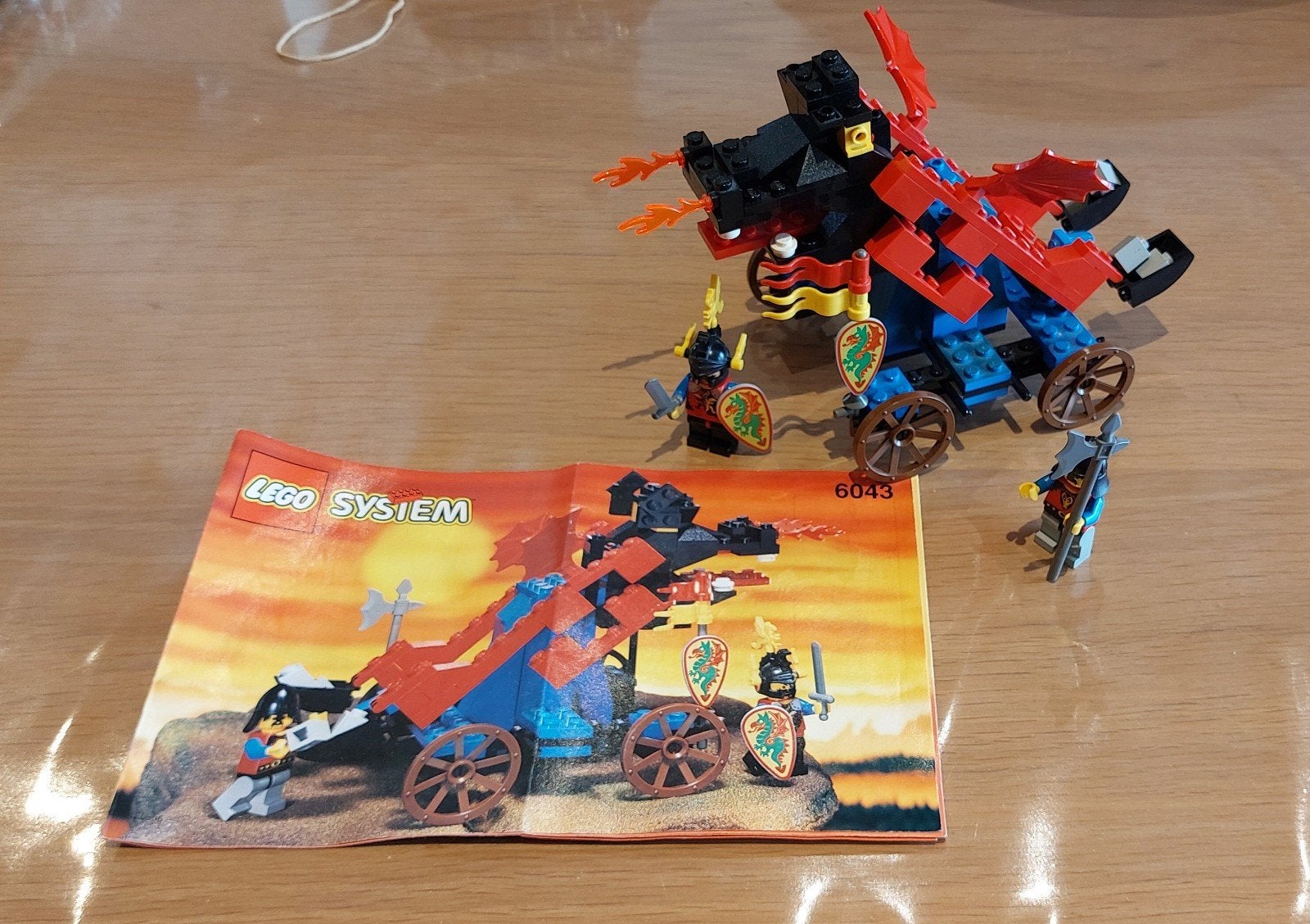 Lego 6043 Dragon Defender, Ophalen