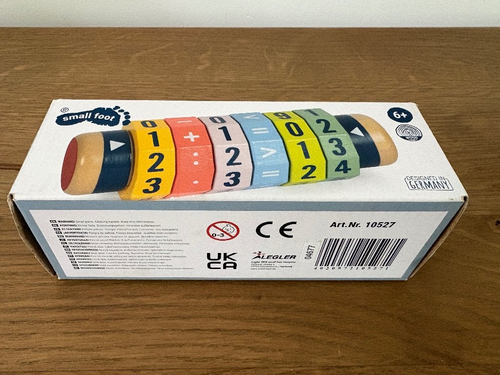 Calculatrice en bois à petit pied calculatrice rotative, Enlèvement ou Envoi, Comme neuf, Autres types
