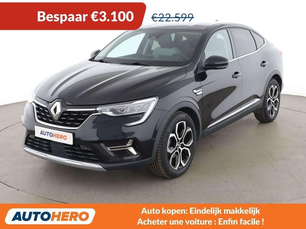 Renault Arkana 1.3 TCe Mild-Hybrid R.S. Line (bj 2021), Auto's, Arkana, Adaptive Cruise Control, Gebruikt, Zwart