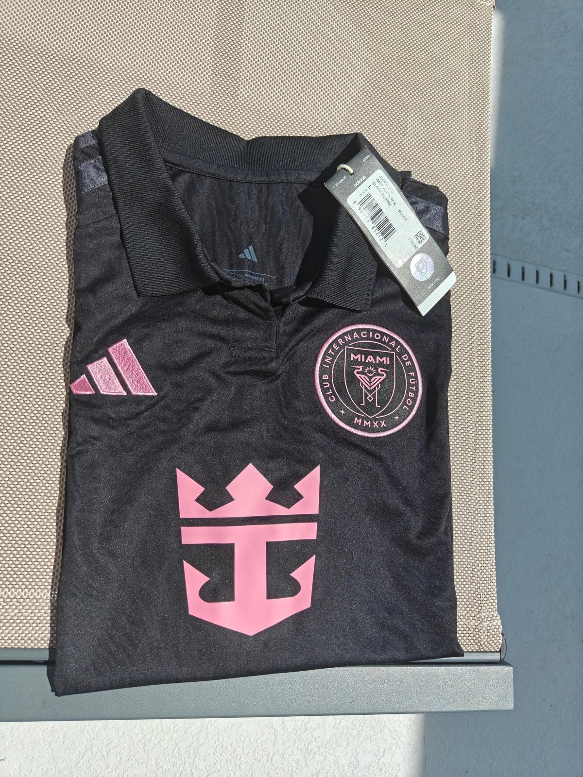 Officieel Messi Miami truitje, Vêtements | Hommes, T-shirts, Enlèvement ou Envoi, Neuf, Taille 52/54 (L), Noir
