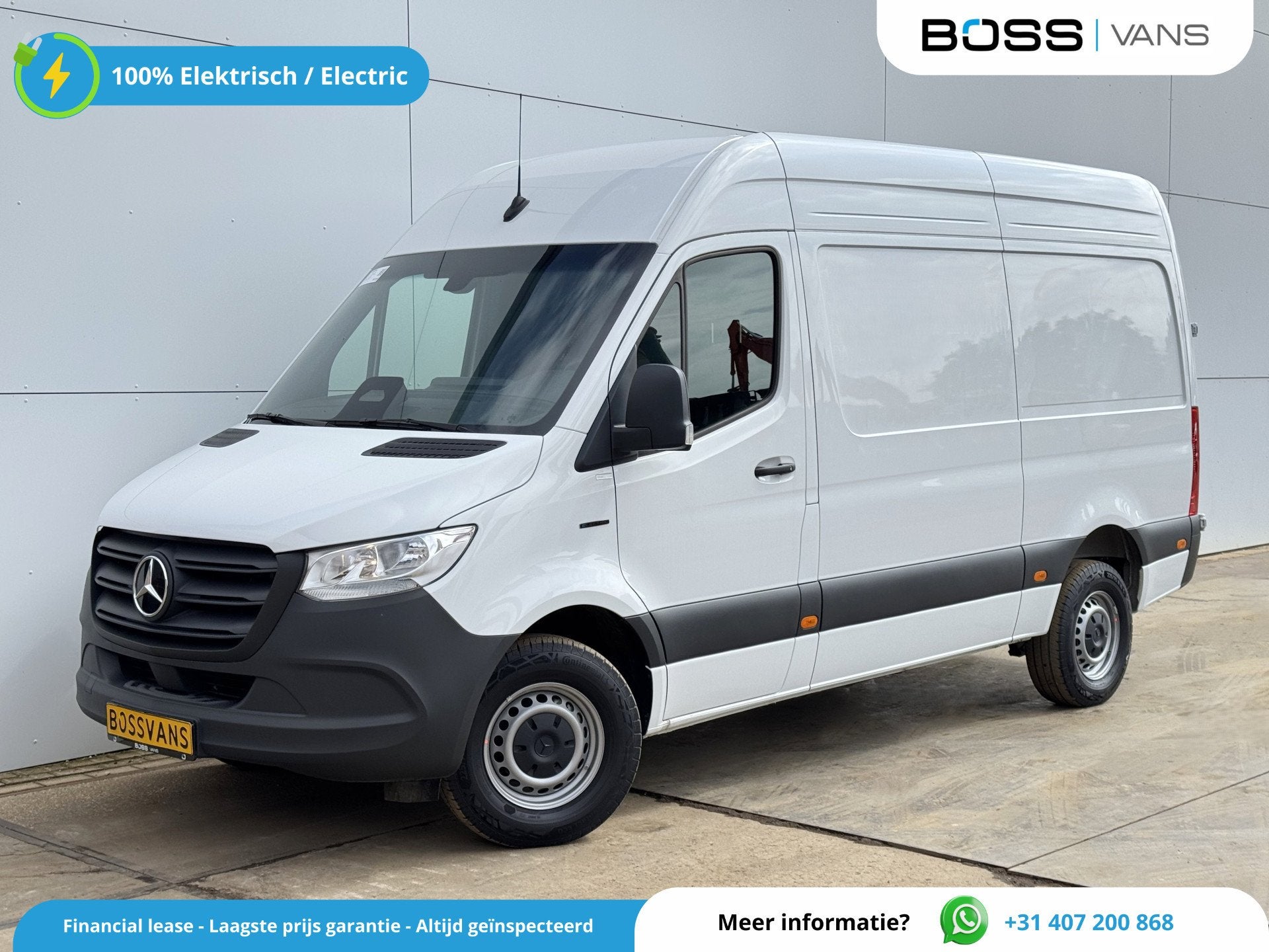 Mercedes-Benz eSprinter 314 Pro 81kWh Nieuw model! 313km WLT, Autos, Camionnettes & Utilitaires, 100 kW, 81 kWh, Achat, Entreprise