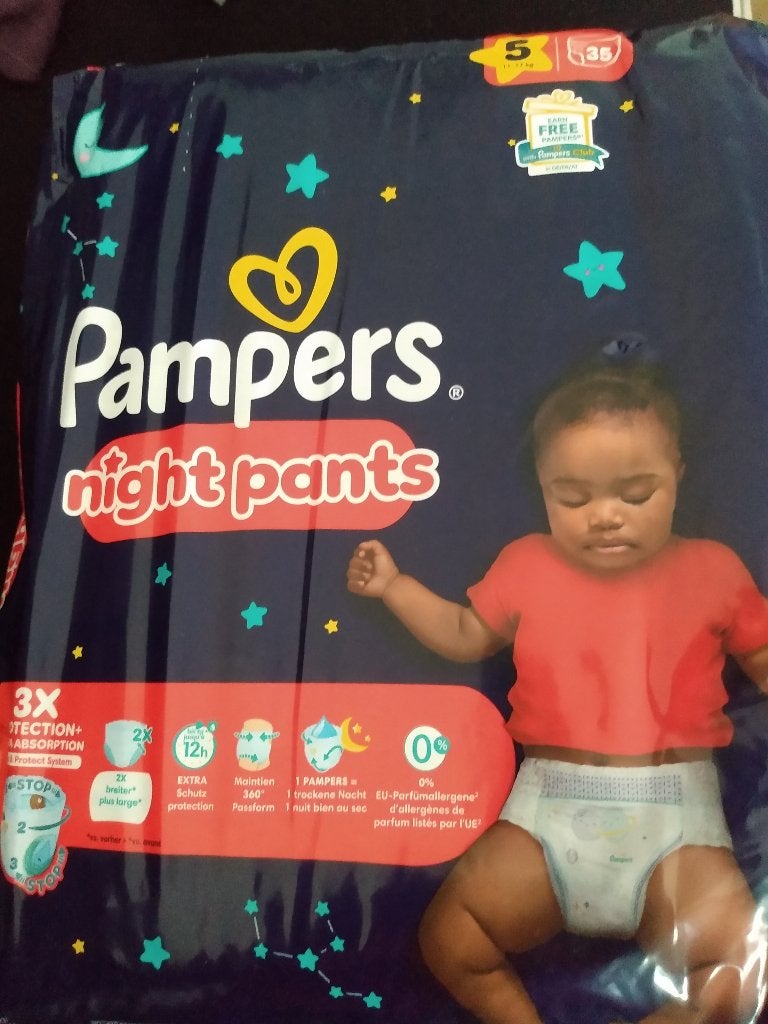 Pampers night pants T5 (35 pc), Enlèvement ou Envoi, Neuf, Autres types, Autres marques