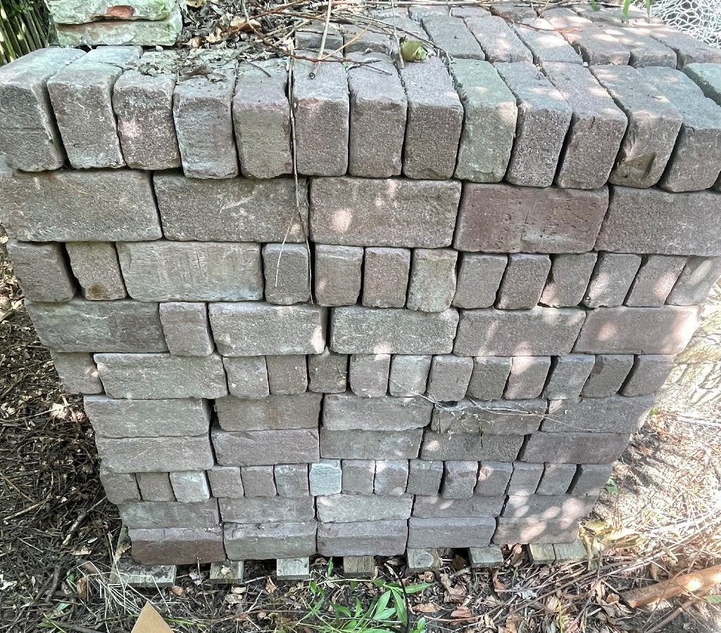 Kleiklinkers, Tuin en Terras, Ophalen, Overige materialen, Gebruikt, Klinkers