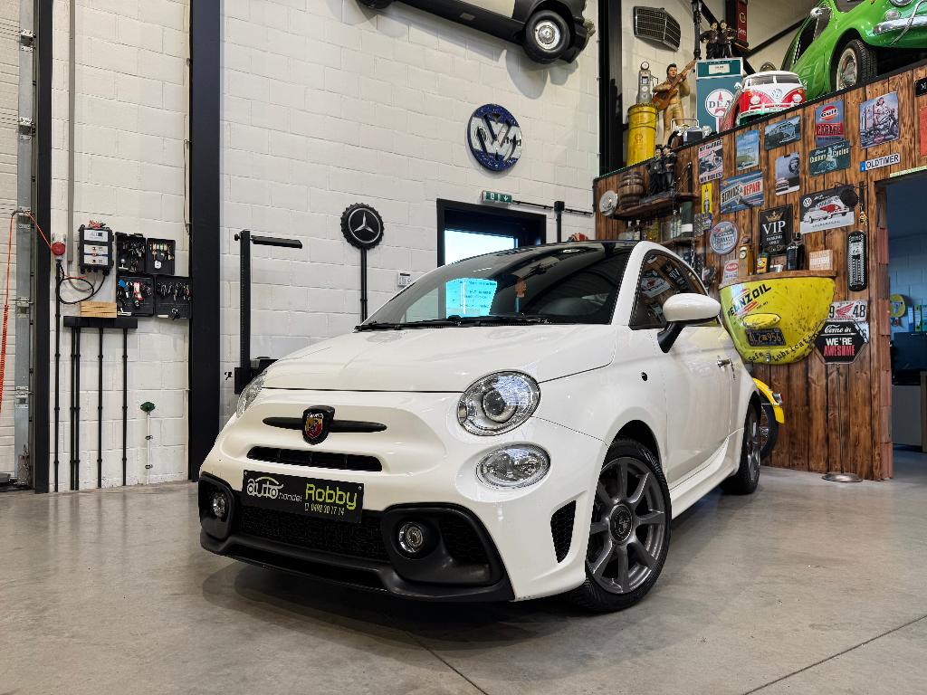 FIAT 500C ABARTH 57.000 KM - TOPSTAAT - 12M GARANTIE -, Auto's, Fiat, 4 zetels, 4 cilinders, Cabriolet, https://public.car-pass.be/vhr/ede4257b-7826-4b31-a497-db91bf44a37d