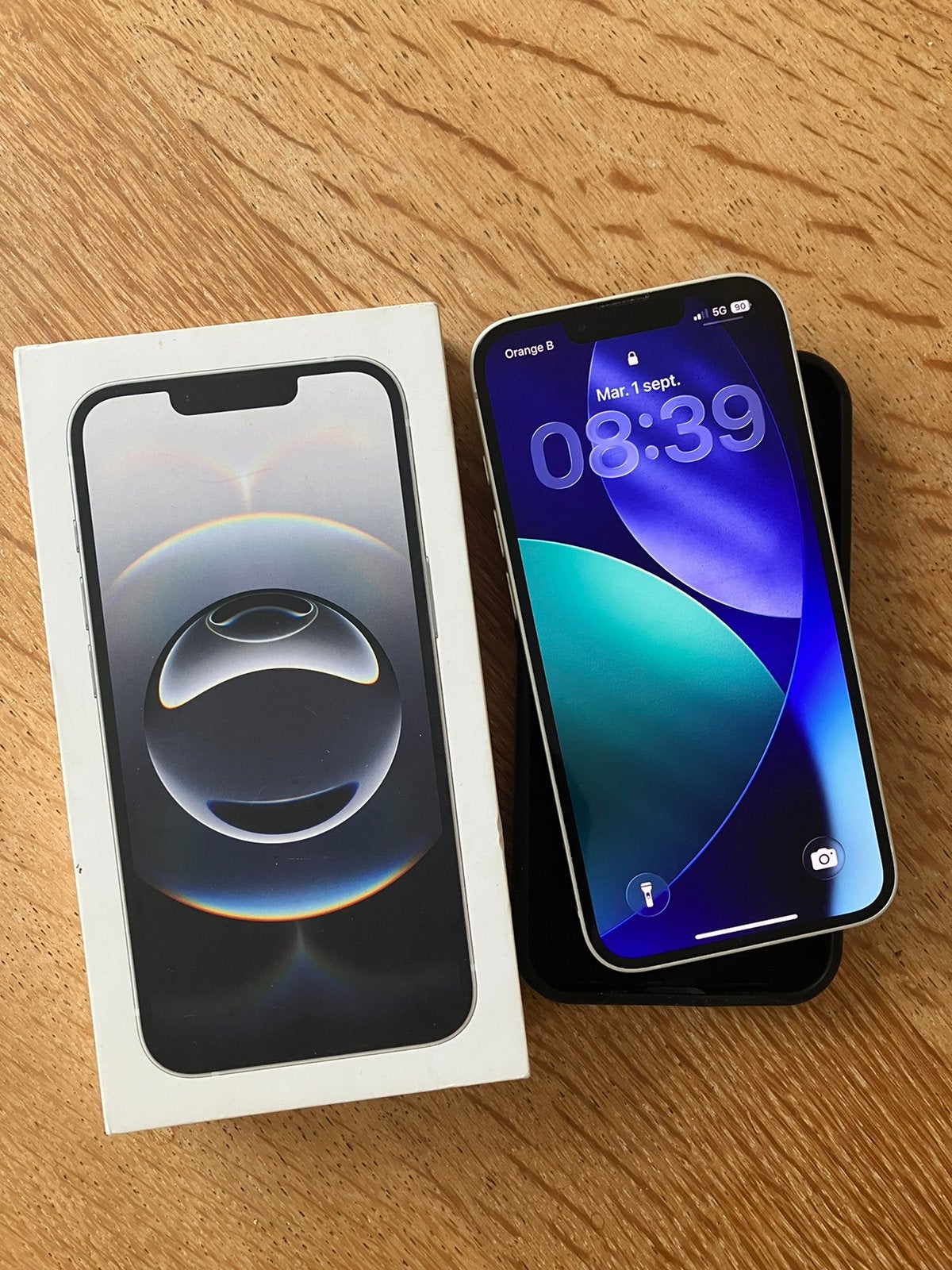 iPhone 16e 128gb, Telecommunicatie, Ophalen, IPhone 16e, Wit, Zo goed als nieuw