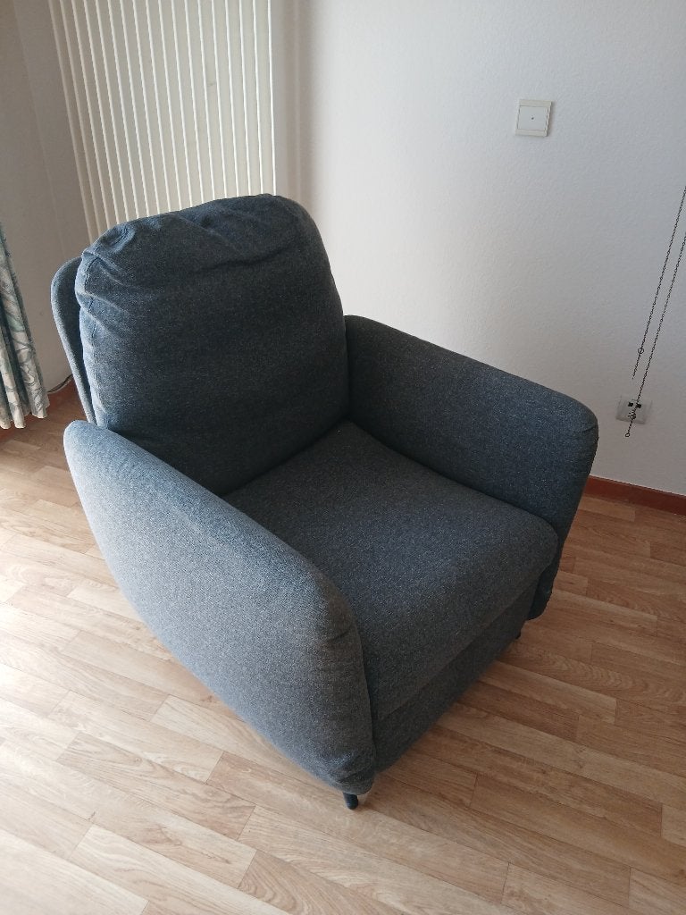 GERESERVEERD Prachtige fauteuil, Ophalen, Zo goed als nieuw, Stof, Moderne