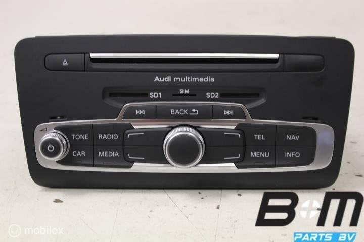 Main unit navigatie HIGH + SIM Audi A1 FL 8XA035770, Gebruikt