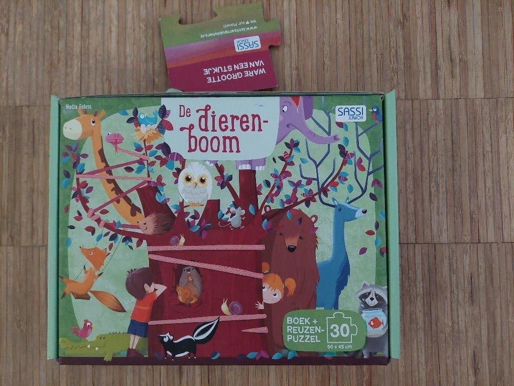 Puzzel de dierenboom 30 stuks, Enlèvement, 10 à 50 pièces, Neuf, 4 à 6 ans