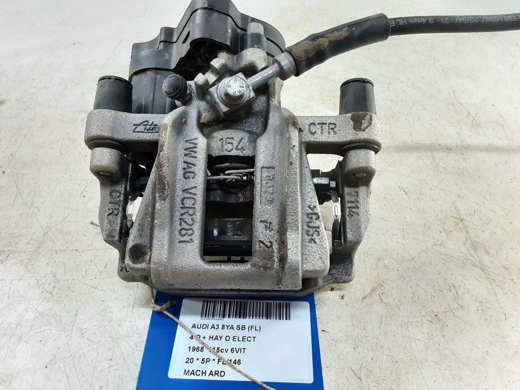 REMKLAUW RECHTS ACHTER Audi A3 Sportback (8YA) (5R36155406), Gebruikt, Audi