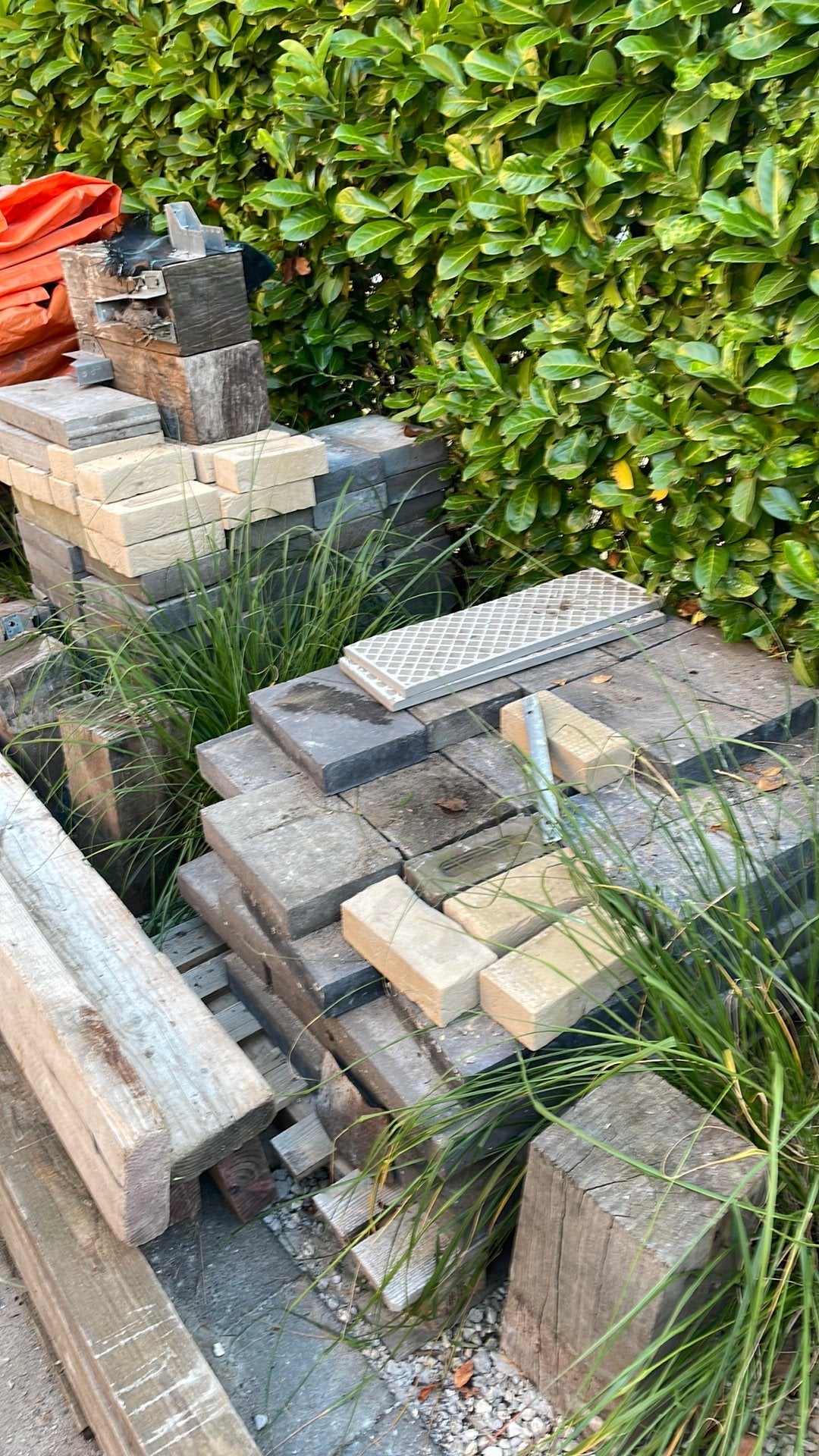 Toit en béton GRATUIT de 20 x 30 cm - environ 6 à 7 m2, Jardin & Terrasse, Pavé & Dalles, Béton, Enlèvement, Utilisé, 5 à 10 m²