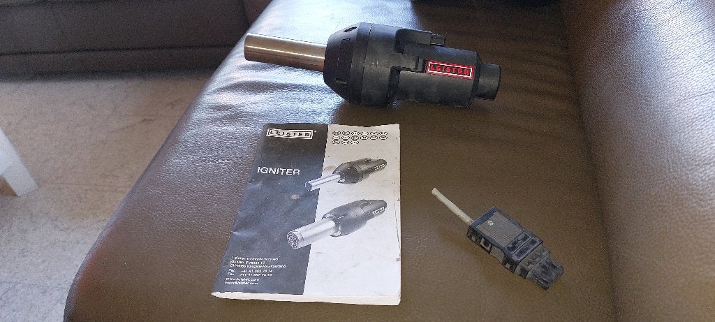 Leister - Bougie pour chaudière à pellets Biotech, Enlèvement, Comme neuf, Chaudière CC ou Chaudière combinée
