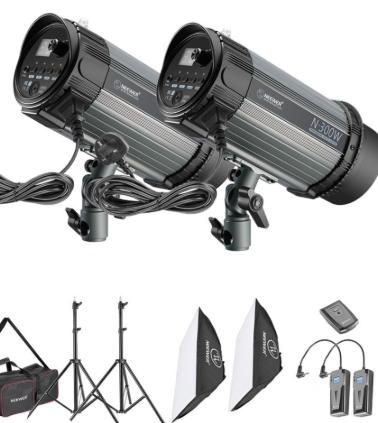 studio lampen, Ophalen