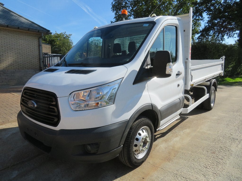 Ford Transit 2.0TDCi Kipper - 59.138km - 2019 - €6, 1995 cc, 4 cilinders, Wit, Bedrijf