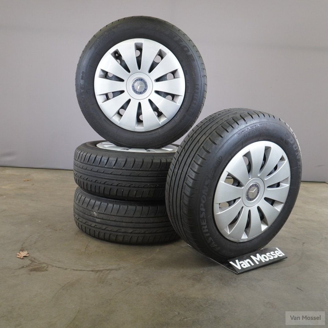 Mercedes-Benz Dunlop 195/65/R15, Auto-onderdelen, Banden en Velgen, Gebruikt, 15 inch, -, -