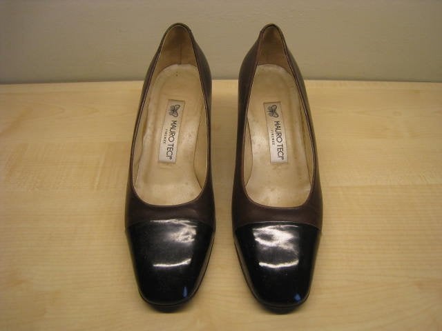 Damesschoenen, 37 1/2, bruin leder, Italiaans, perfkt !!, Ophalen, Bruin