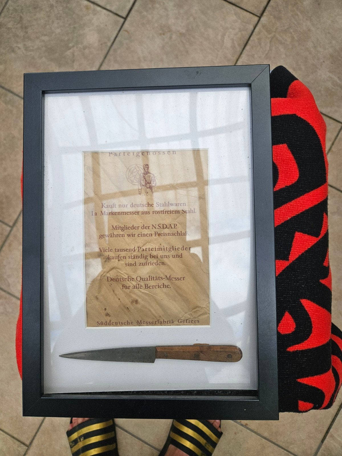 Zeldzaam NSDAP/SA reclame- en propagandames — Süddeut, Ophalen of Verzenden