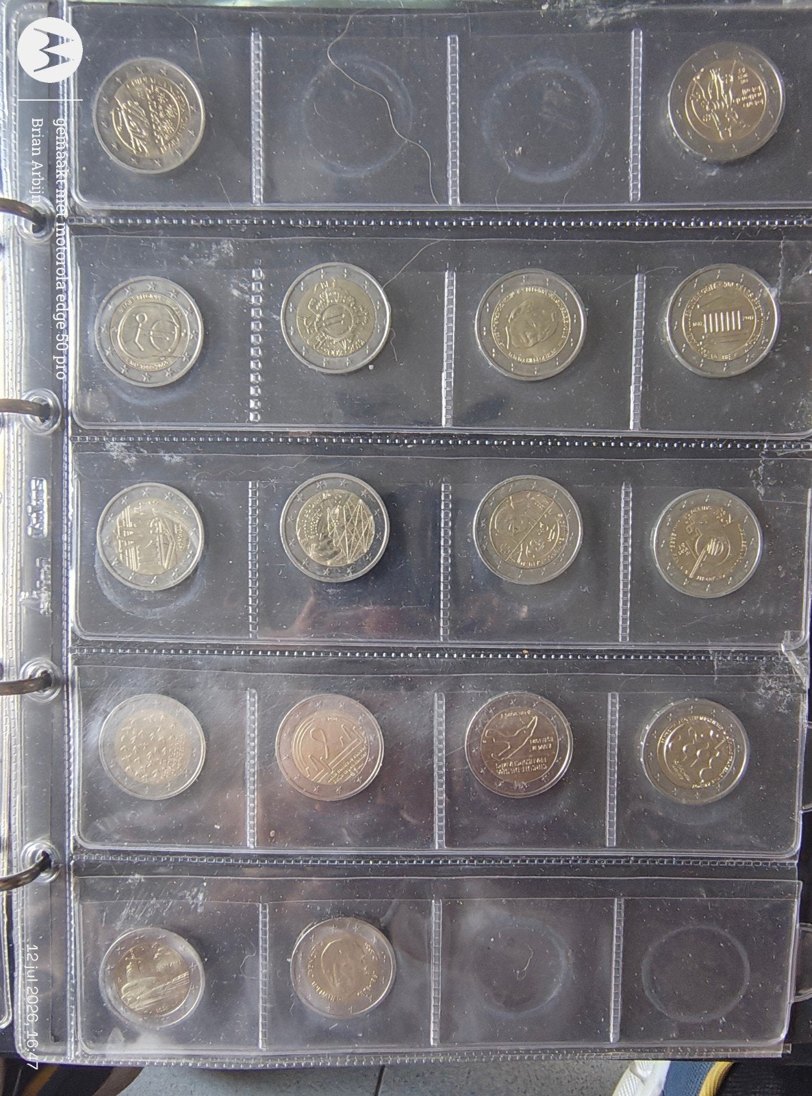 Lot UNC de 2€ de pièces commémoratives., Timbres & Monnaies, Monnaies & Billets de banque | Collections, Enlèvement, Monnaie