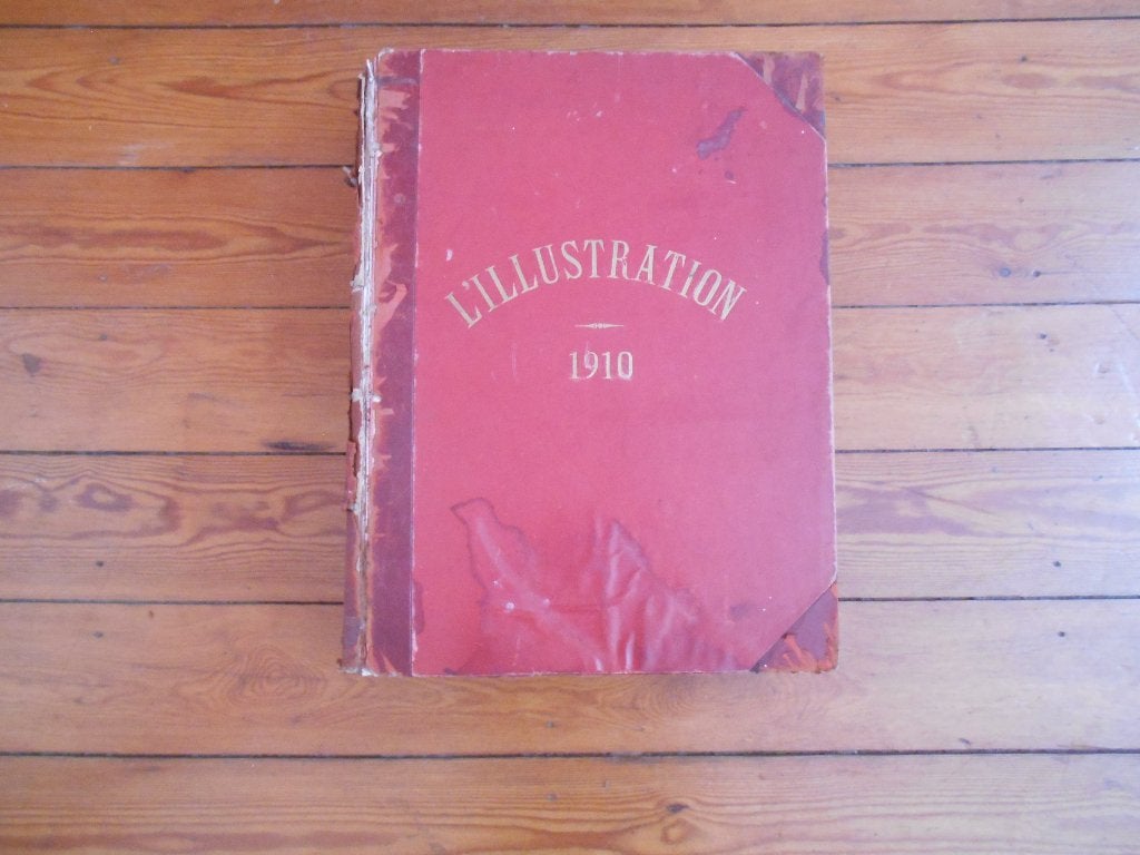 gros livre ancien " L'illustration" 1910 (actualités ), Antiek en Kunst, Ophalen of Verzenden