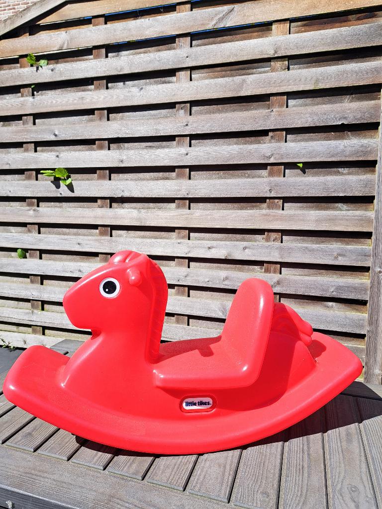 Little Tikes rood schommelpaard, Kinderen en Baby's, Ophalen, Zo goed als nieuw