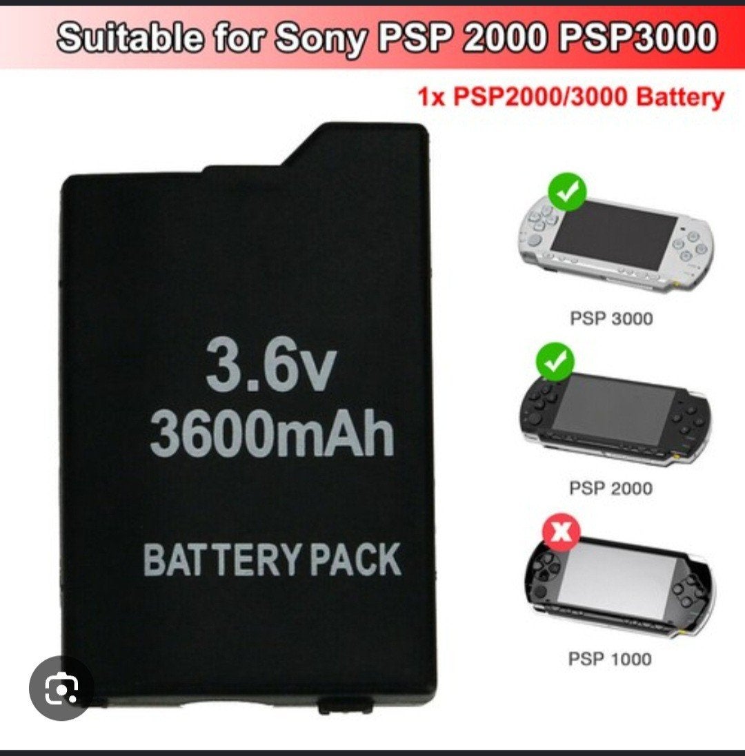 Batterie PSP, Enlèvement