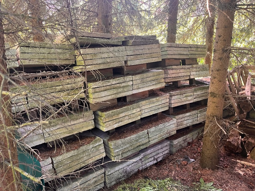 Gratis dals 50x50cm, Ophalen, 30 cm of meer, Gebruikt, Steen of Klei