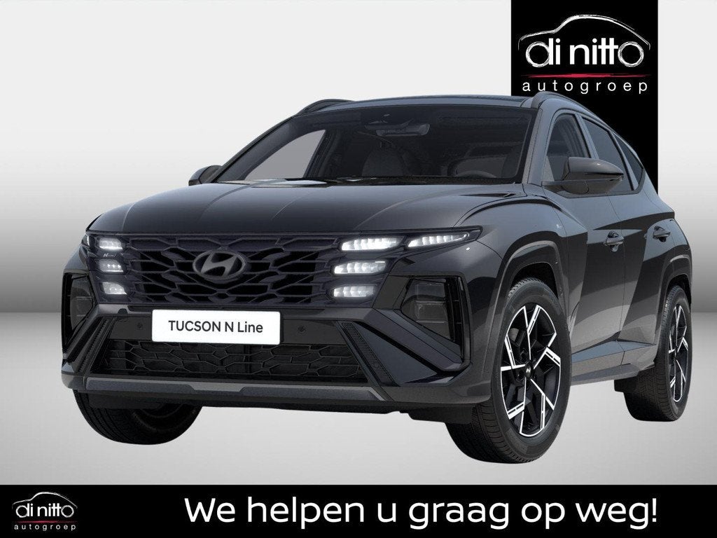Hyundai Tucson HEV 1.6 T-GDI Feel Shadow N-Line, Auto's, Stof, 129 g/km, 4 cilinders, 5 zetels