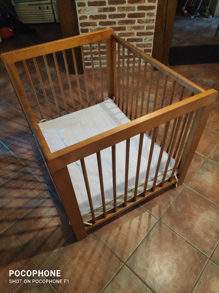 park, Kinderen en Baby's, Babyparken, Ophalen, Gebruikt, Vierkant, In hoogte verstelbaar