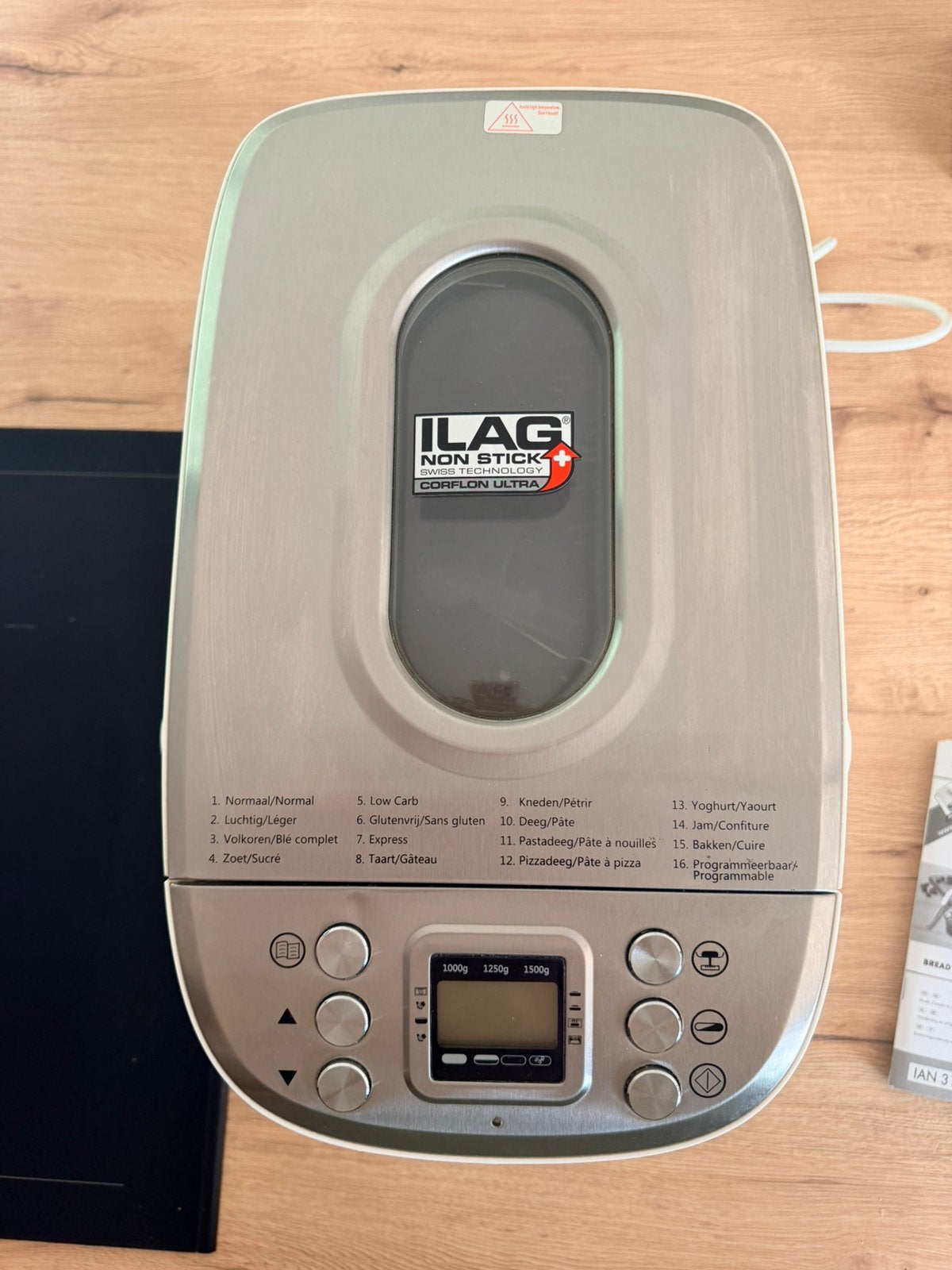 SilverCrest broodmachine SBB 850 E1, Elektronische apparatuur, 1200 tot 1600 gram deeg, Ophalen, Gebruikt, Kijkvenster