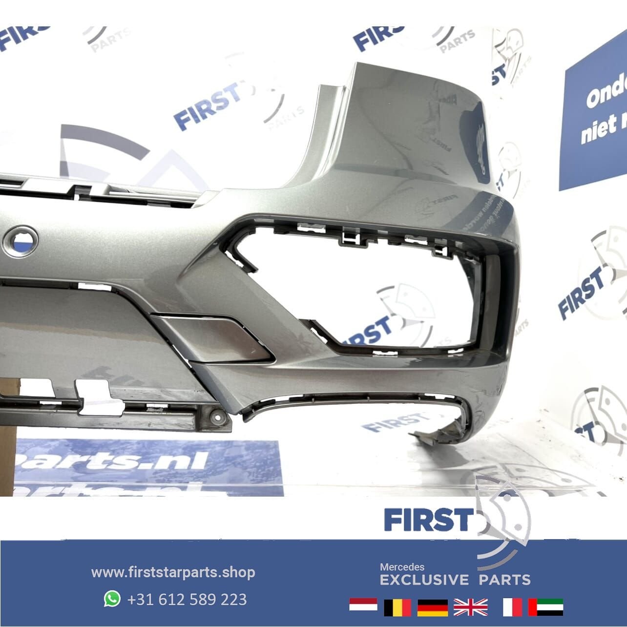 W166 ML63 AMG ACHTERBUMPER Mercedes ML Klasse 2011-2015 A166, Auto-onderdelen, Gebruikt, -, Ophalen of Verzenden, Achter