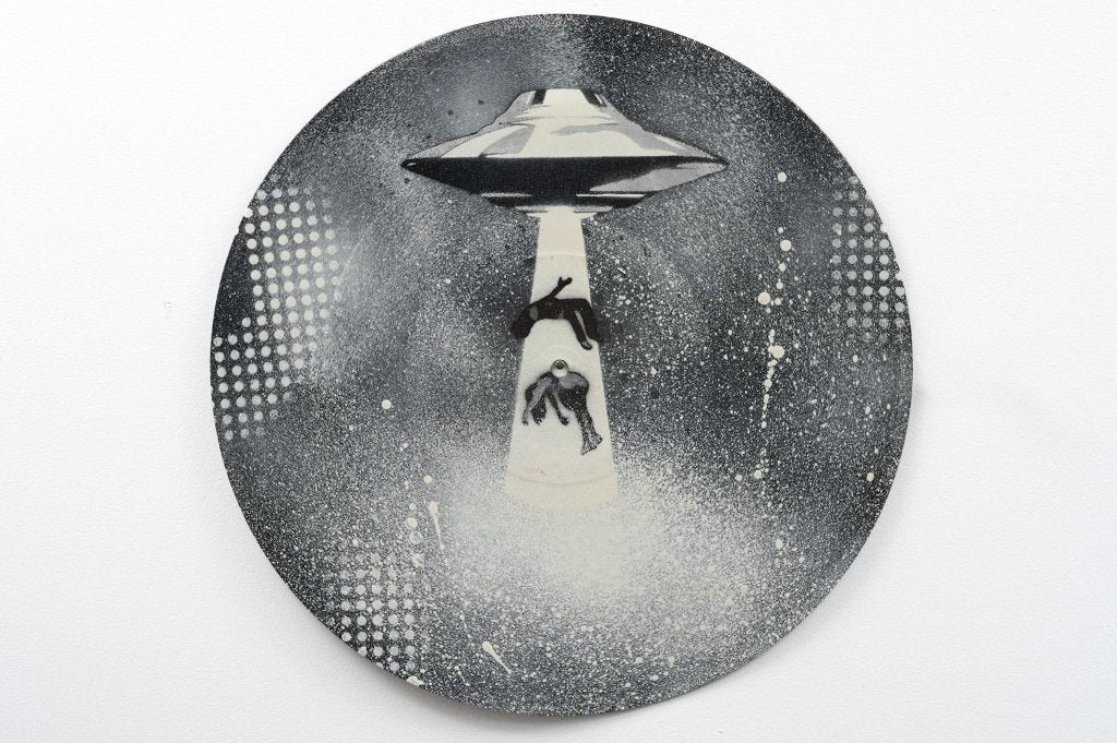 3 Oeuvres street art - Damien Paul-Gal, Antiquités & Art, Art | Lithographies & Sérigraphies, Enlèvement ou Envoi, Encadré, Portraits et figures