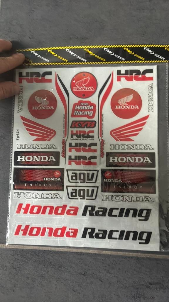 Honda Stickers, Ophalen of Verzenden