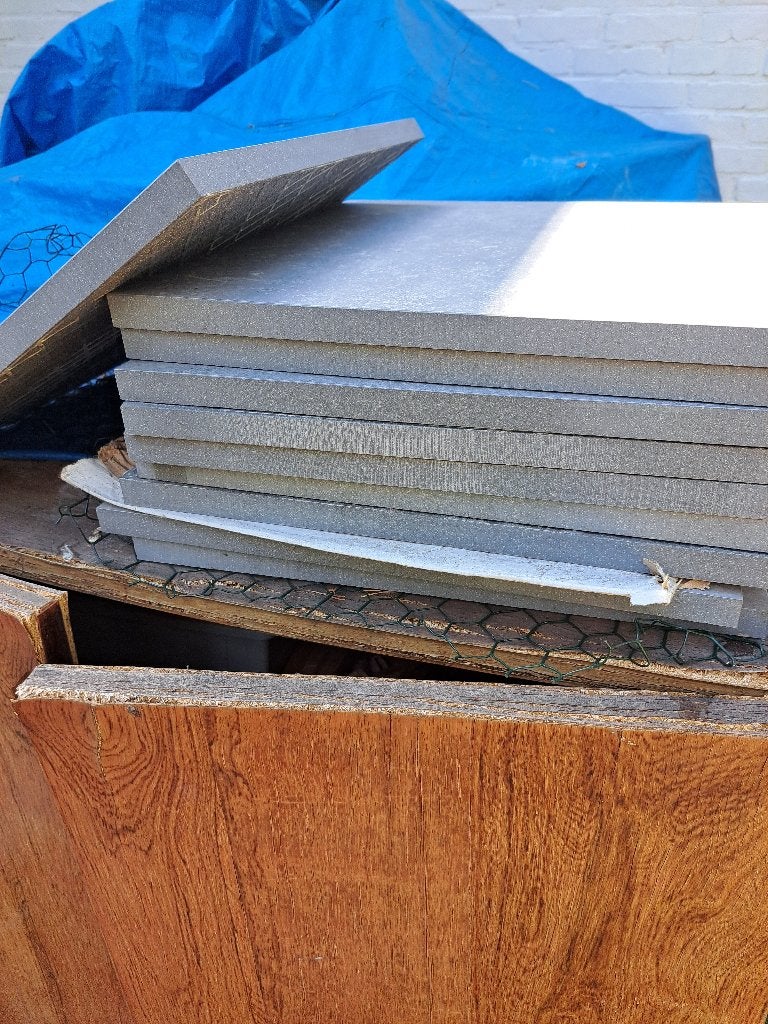 CARREAUX, Enlèvement, Neuf, Autres matériaux, Tuiles de terrasse