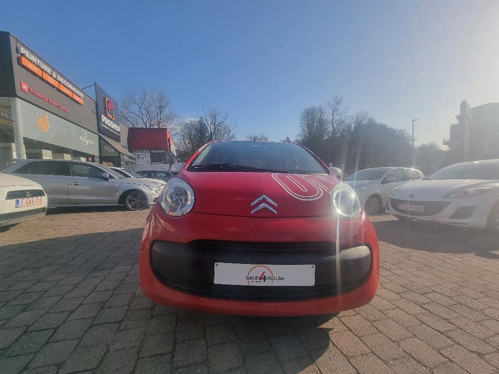 Citroën  c1 Edition chrono 1 AIRCO !!!, Rouge, Achat, Entreprise, Boîte manuelle