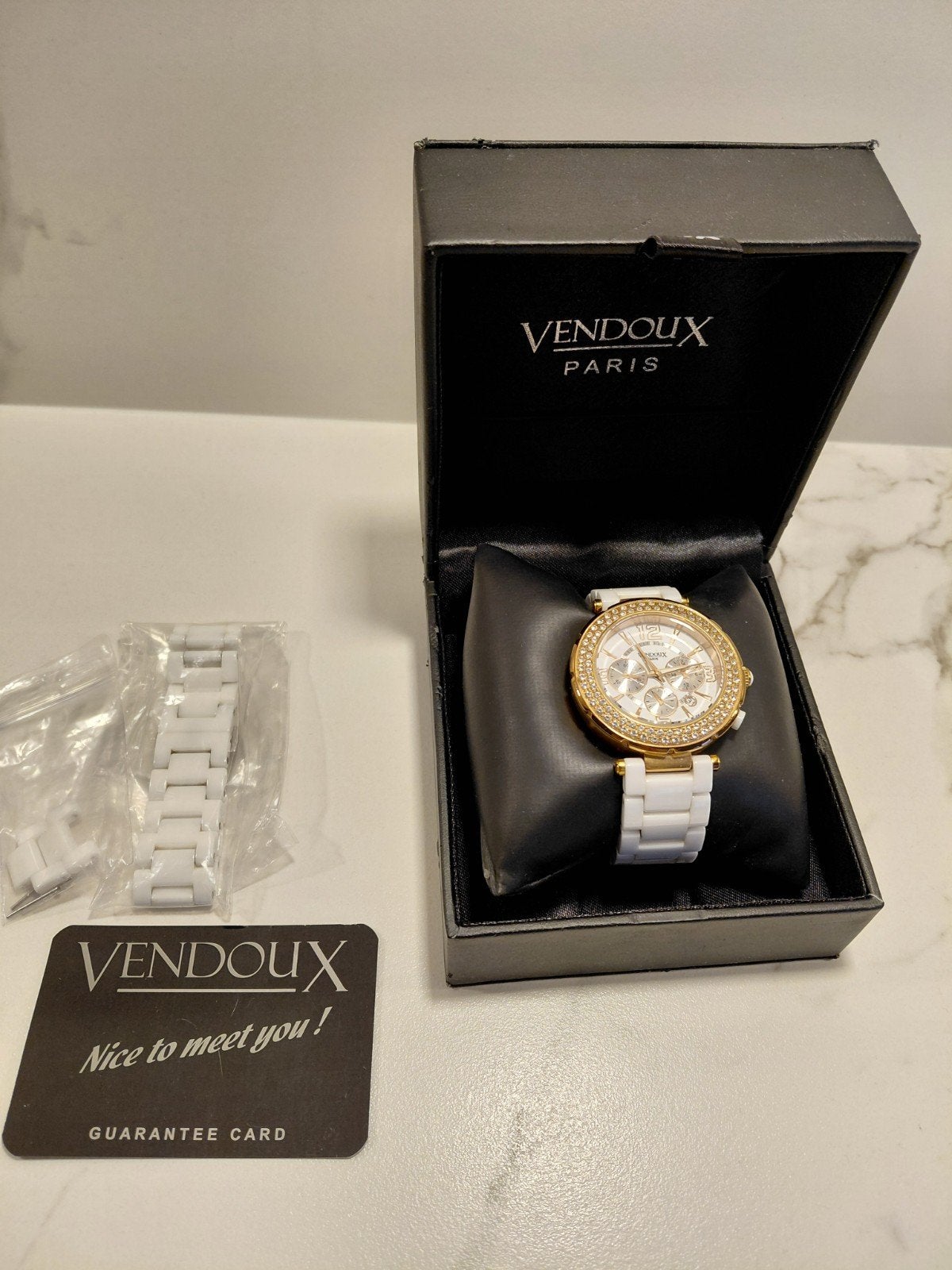 Vendoux horloge, Bijoux, Sacs & Beauté, Enlèvement ou Envoi