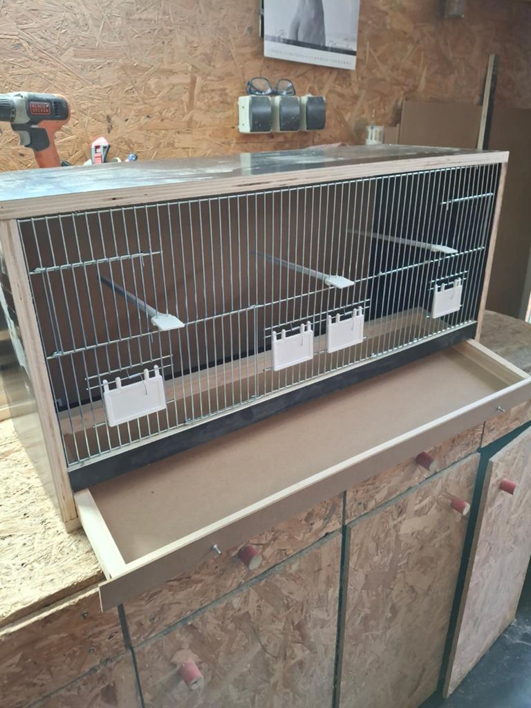 Nieuw vogelkooi, Ophalen, Nieuw, Hout, Vogelkooi
