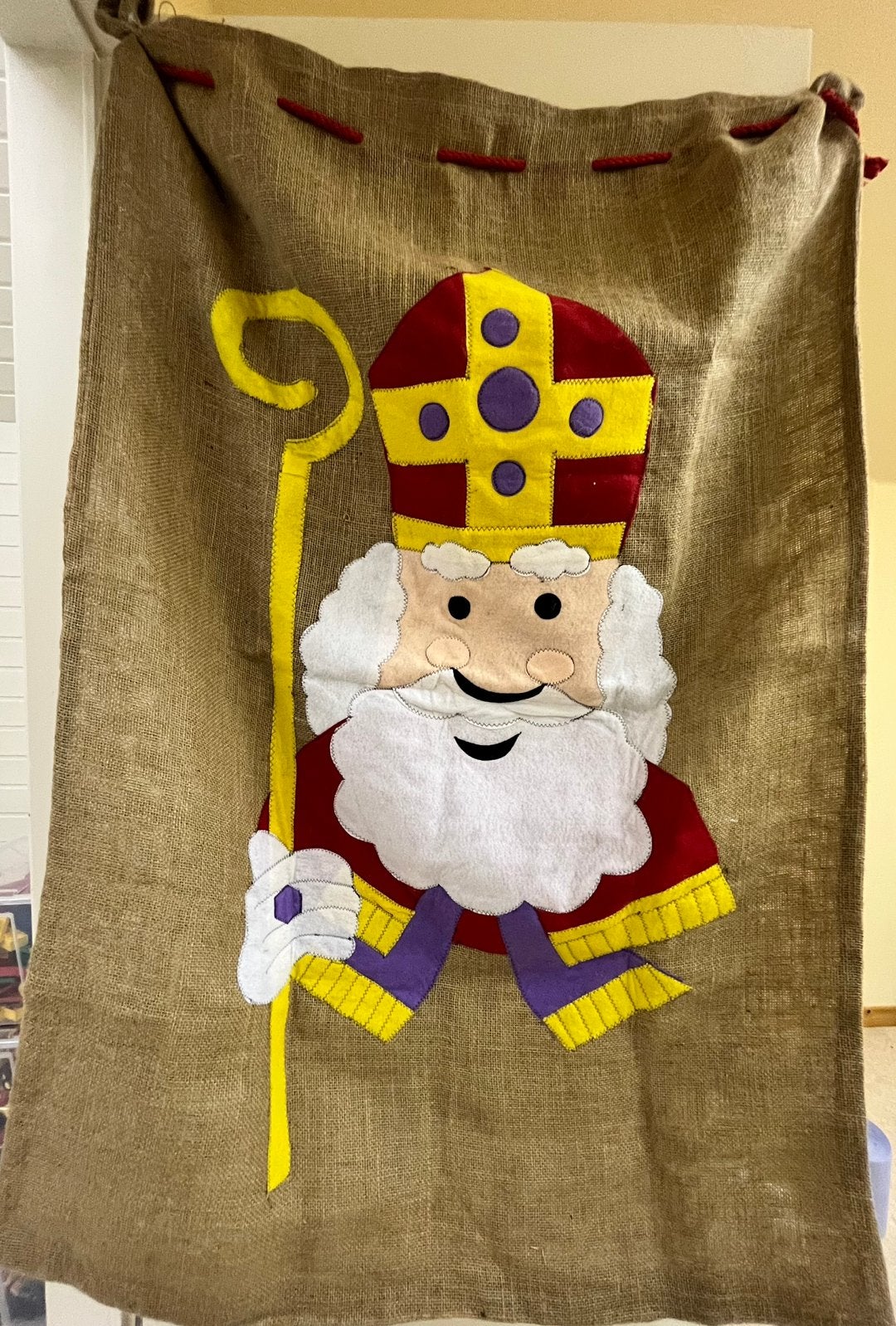 Jutte zak Sinterklaas (1m op 1m40), Diversen, Ophalen, Zo goed als nieuw