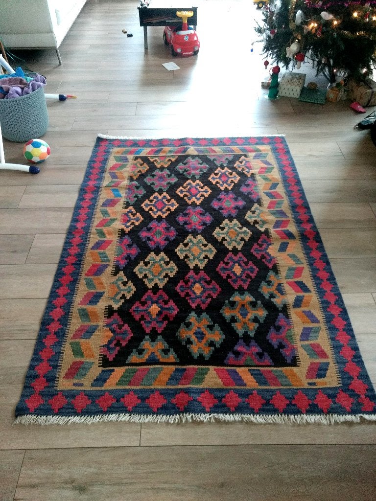 Perzisch handgeknoopt tapijt, Antiek en Kunst, Ophalen