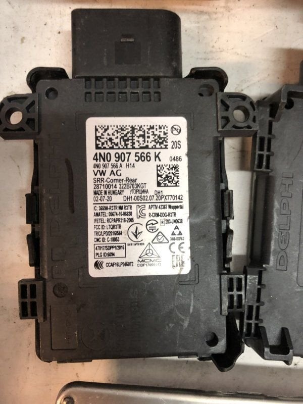 Audi radars 4n0907566k, Gebruikt, -, -, Ophalen of Verzenden