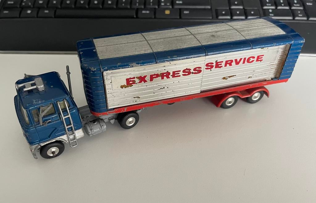 Corgi major toys 1137 ford semi-trailer truck, Enlèvement ou Envoi, Comme neuf, Corgi