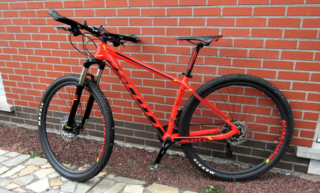 Mountainbike, Fietsen en Brommers, 53 tot 57 cm, Ophalen, Gebruikt, Schijfrem